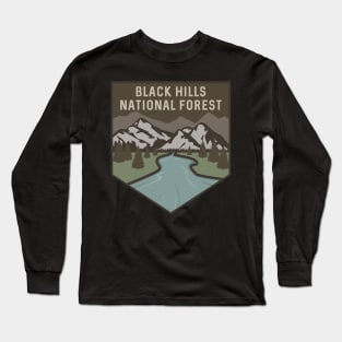 Back Hills National Forest South Dakota Long Sleeve T-Shirt